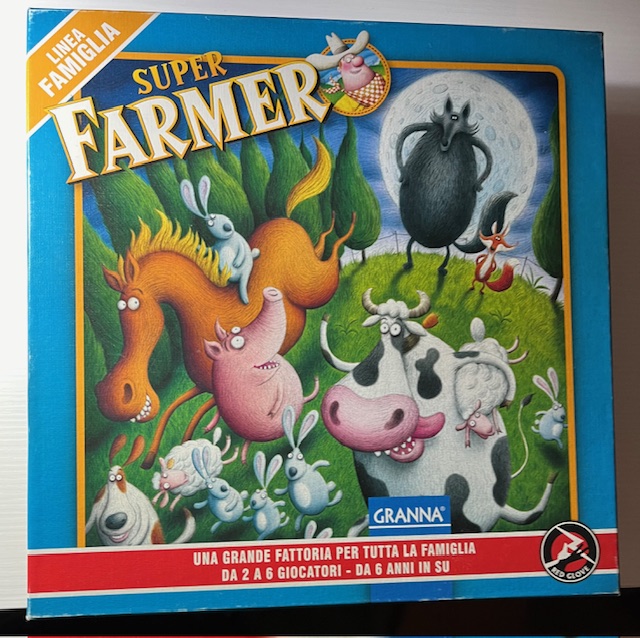 Super Farmer (Red Glove): scatola del gioco